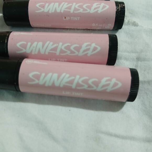 set of 5 LUSH SUNKISSED lip tint hand-created by MAX 2017 RARE lip tint - Picture 2 of 5